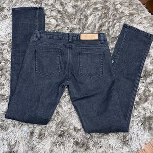 Size 6 Zara Woman Dark Gray Premium Collection Couture Denim Jeans